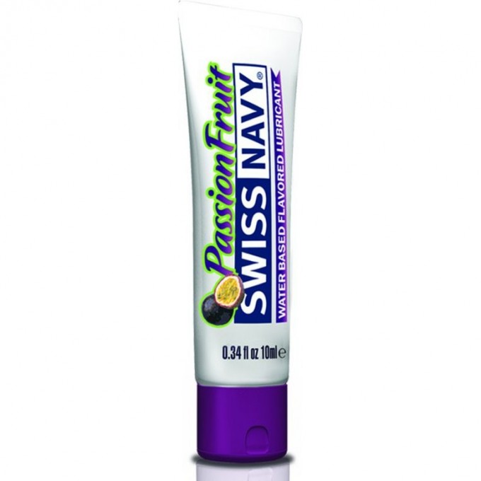 Лубрикант SWISS NAVY Passion Fruit Flavored Lubricant с ароматом маракуйя 10 мл. SNFPF10ML
