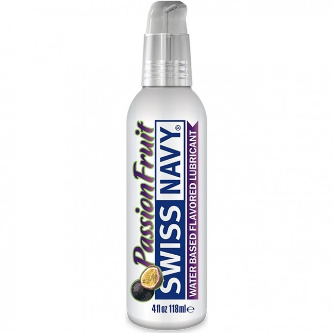 Лубрикант SWISS NAVY Passion Fruit Flavored Lubricant с ароматом маракуйя 4oz/118 мл. SNFPF4