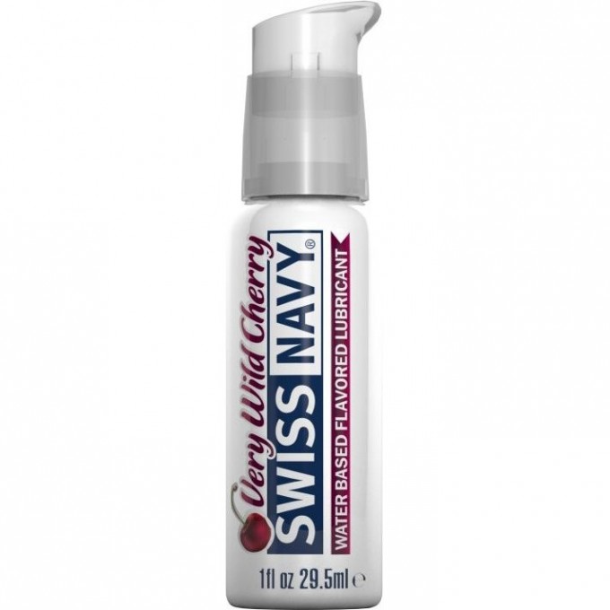Лубрикант SWISS NAVY Very Wild Cherry Flavored Lubricant с ароматом вишни 1oz/30 мл. SNFVWC1