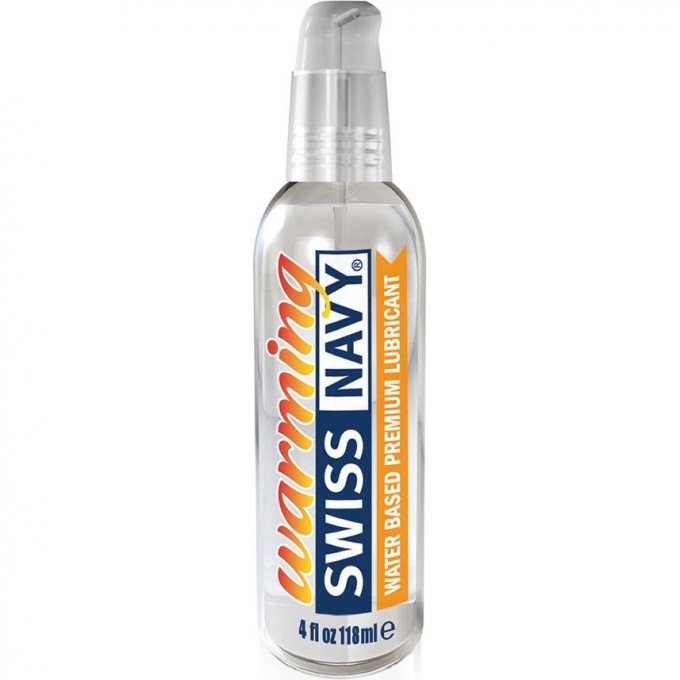 Лубрикант SWISS NAVY Warming Lubricant с разогревающим эффектом 4oz/118 мл. SNWRM4