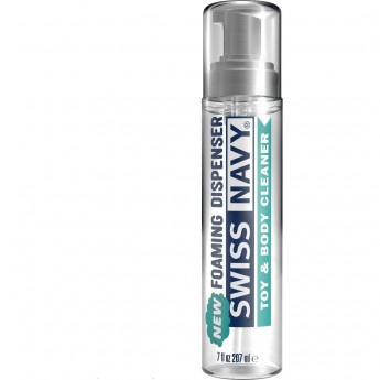 Тойклинер-пенка SWISS NAVY Toy & Body Cleaner 207 мл. Тойклинер-пенка SWISS NAVY Toy & Body Cleaner 207 мл.